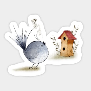 Good morning bird Sticker